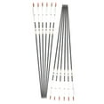 thumbnail image 4 of 12PCS 80CM Mixed Carbon Arrow W Replace Tip&Turkey Feather F Recurve Bow, 4 of 7