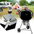 thumbnail image 4 of NATEFEMIN Efficient One Touch Cleaning System Kit for Weber 18 5 Inch Charcoal Grills for Ash Collection, 4 of 9