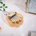 thumbnail image 3 of Wooden Mini Kalimba Professional 8-Note Thumb Piano Portable Thumb Piano Practical Finger Instrument, 3 of 8