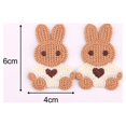 thumbnail image 4 of AMLESO Cute Little Rabbit Patches, Cloth Stickers Badges Repair Patch Decorative Animal D, 4 of 8
