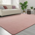 thumbnail image 2 of Arogan Soft Low Pile Rug Modern Area Rugs for Bedroom Living Room,Suitable for Boys Girls Teenagers and Adults with Super Soft Touch , Pink , 4' x 6', 2 of 8