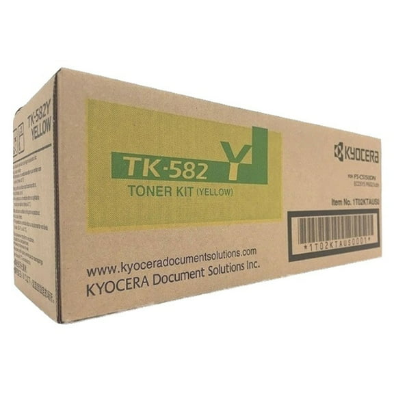 Kyocera Mita TK582Y Yellow Toner Cartridge High Yield