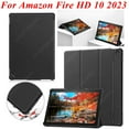 thumbnail image 2 of Étui pour Tablette pour Amazon Fire HD 10 2023, Réveil/sommeil Automatique, Support Trifold, Housse en Cuir pour Tablette Fire HD 10 (Version 2023) Graffiti, 2 of 6