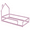 Pink, variant on SESSLIFE Twin Size Floor Bed Frame with House-shaped Headboard, Wood Montessori Floor Beds with Fences, Floor Beds Frame for Boys and Girls, Box Spring Needed(Pink)