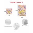 thumbnail image 7 of Easter Bunny Kitchen Dish Towels for Drying Dishes Set of 2, Spring Purple Flowers Scarf Rabbit Pastoral Waffle Weave Microfiber Hand Tea Bathroom Towels Quick Dry & Absorbent Towel 15.7x23.6, 7 of 7
