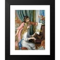 thumbnail image 2 of Pierre-Auguste Renoir 19x24 Black Modern Framed Museum Art Print Titled - Two Young Girls at the Piano (1892), 2 of 5