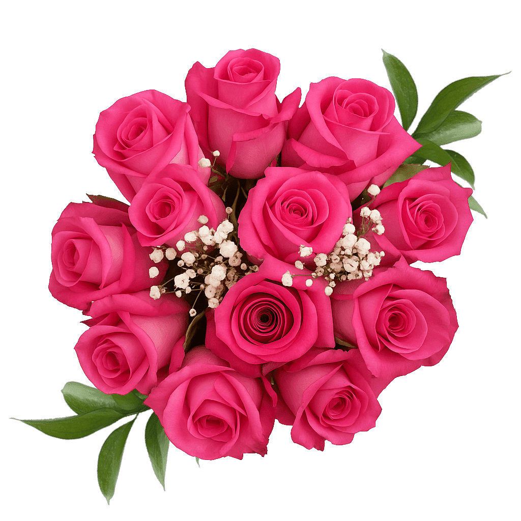 100 Stems of Assorted Pink Roses- Beautiful Fresh Cut Flowers
