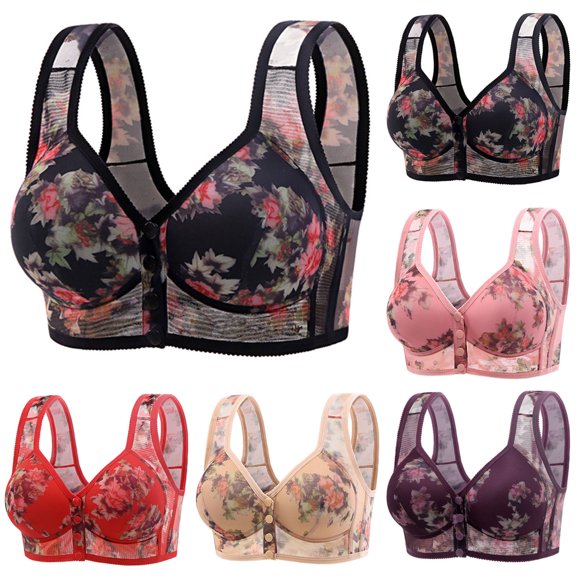 Avtoify Womans Comfortable Lace Breathable Summer Bras for Women Bra No Rims Soft