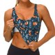 thumbnail image 3 of Fotbe cute fall fox Sujetador Deportivo Largo sin Aros para Mujer con Almohadillas y Soporte Medio, Transpirable y Absorbente, Camiseta Tipo Chaleco o Tank Top-Large, 3 of 8