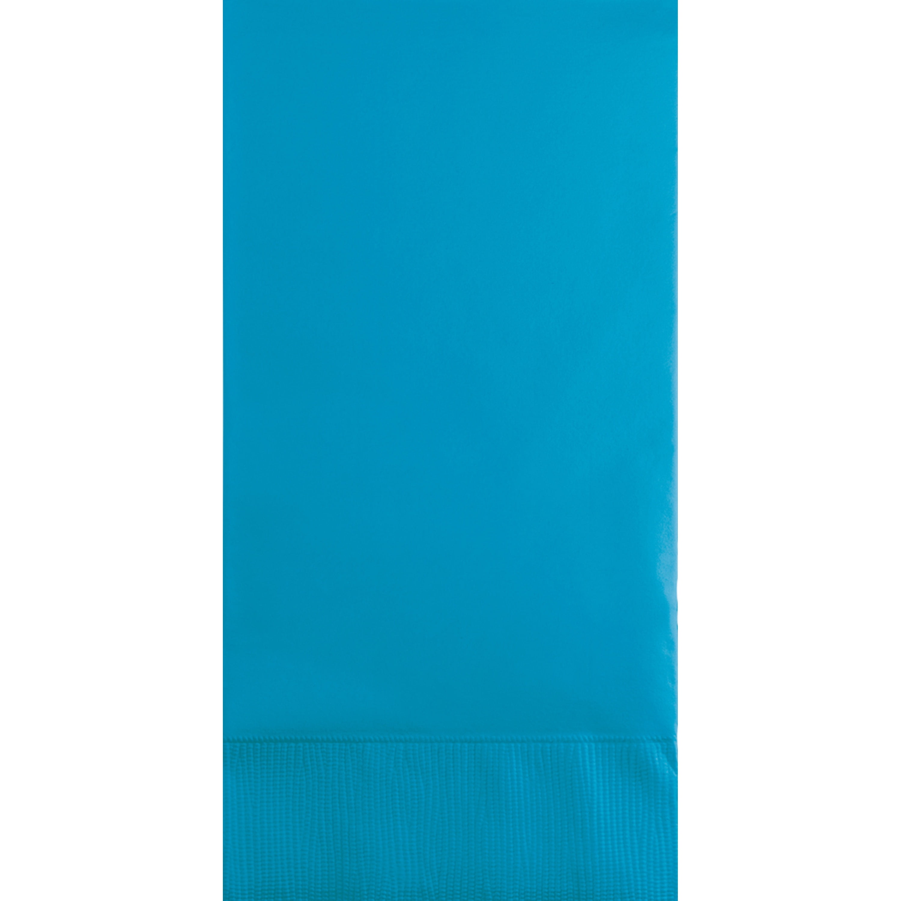 Turquoise Blue Paper Guest Towels 48 Count for 24 Guests