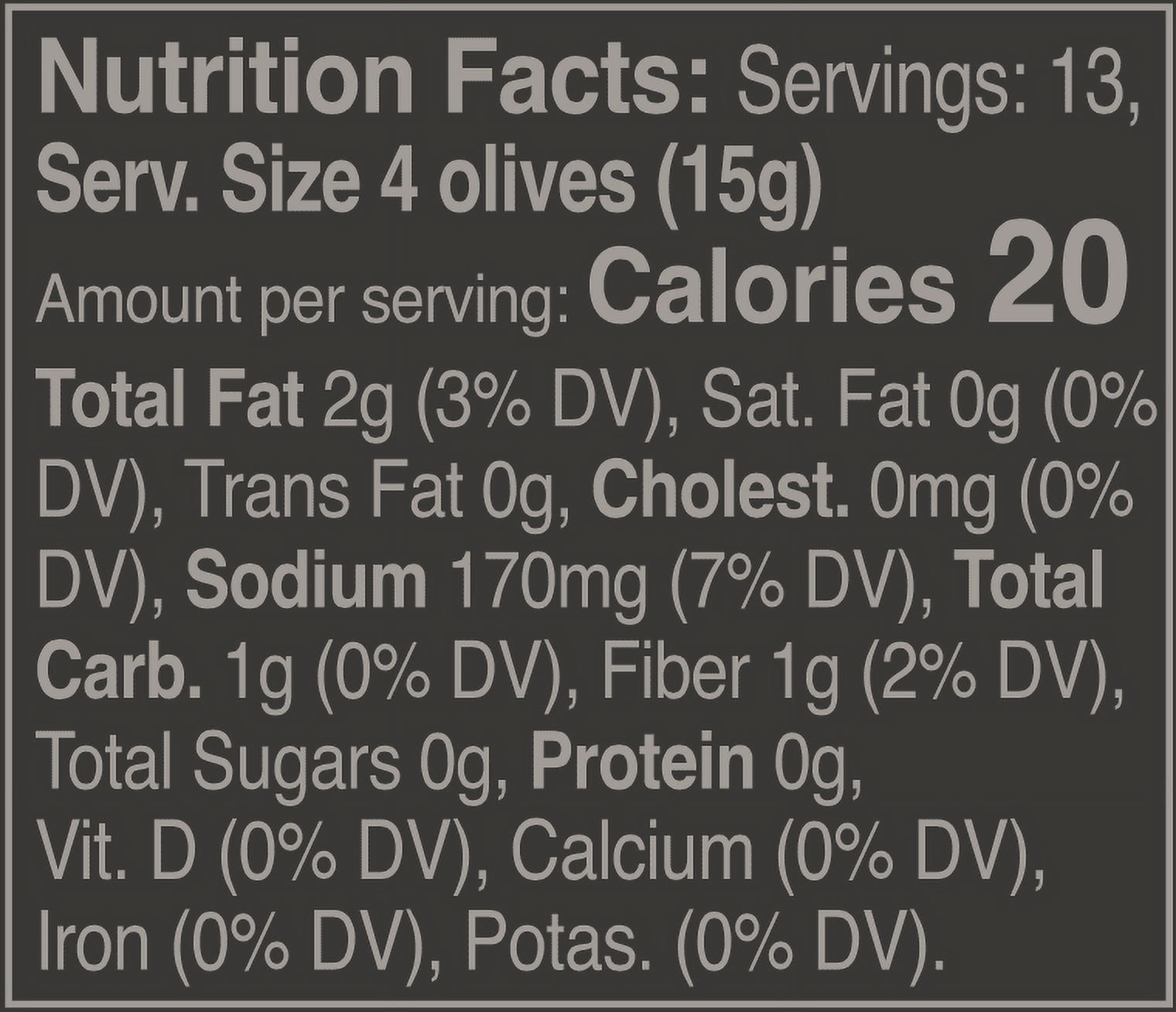 (2 pack) Mina, Green Olives, 12.5oz