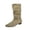 Green, variant on Mfakffe Boots for Women Low Block Heel Fashion Comfy Casual Pointed Toe Warm Mid Calf Boots Non Slip Versatile Fit Outdoor Dress Shoes for Winter