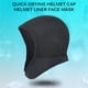 thumbnail image 2 of Cap Motociclismo Casco Transpirable A Prueba De Polvo Máscara Casco Máscara Facial Kearding OD009557-00, 2 of 7