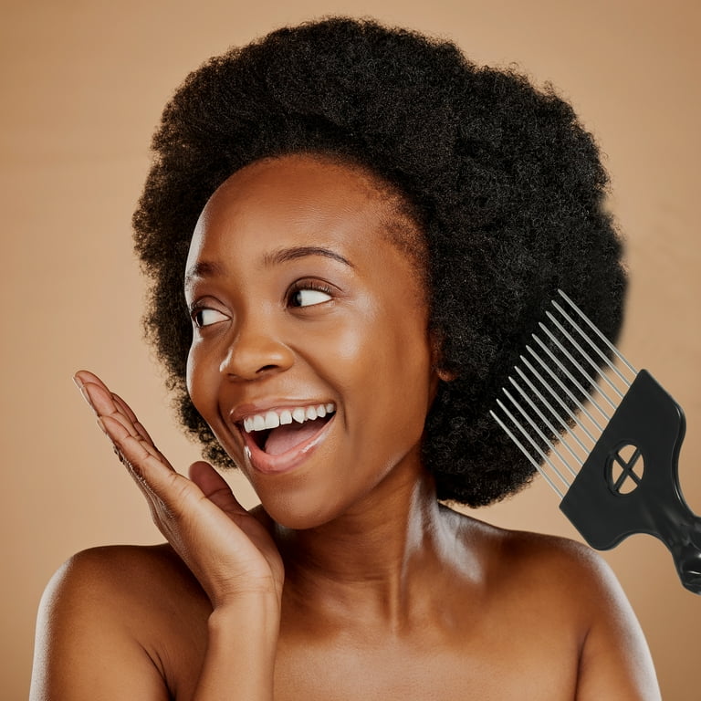 Unique Bargains Metal Hair Pick Metal African Hair Picks Afro Hair