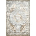 thumbnail image 2 of nuLOOM Thea Medallion Area Rug, 4' x 6', Beige, 2 of 2