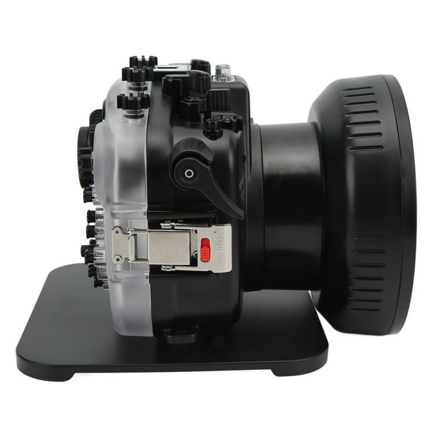 Caisson étanche appareil photo noir pour Canon G7 X Mark II 40m Profondeur  Sous-Marine Boîtier de Plongée de Caméra