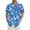 Dark Blue, variant on Xyxonk Men's Hawaiian Shirt Tops Summer Short Sleeve Tropical Button Down Beach Dress Loose Printed Floral Holiday Beach Shirts Green 2XL