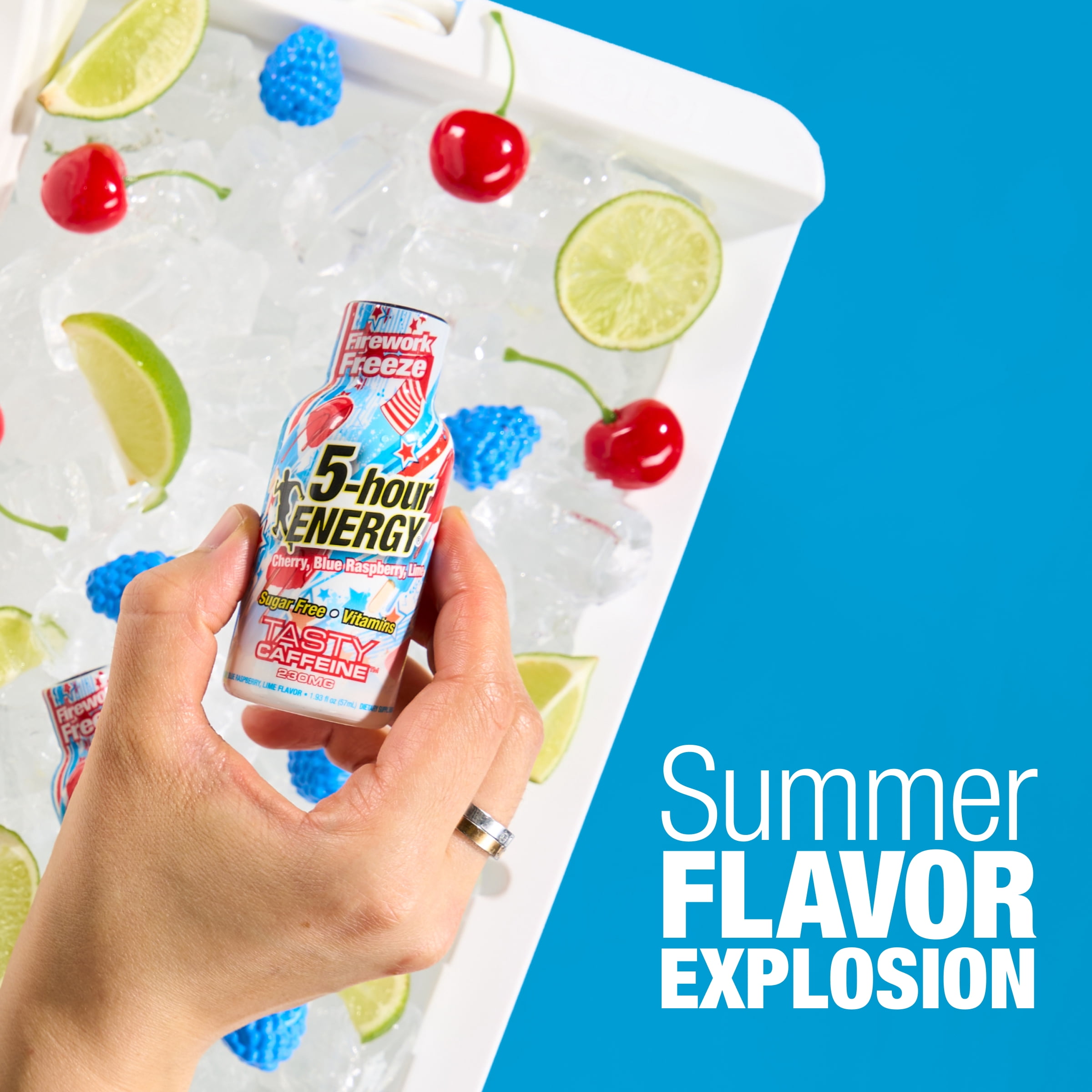 5-hour ENERGY Shot, Firework Freeze Flavor, 15 Count