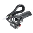 thumbnail image 4 of 60v Gas Handle Twist Throttle With Battery Indicator&latching_High-quality, 4 of 5