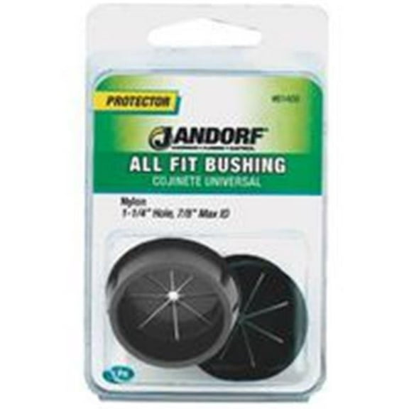 Jandorf 61400 Conduit Bushing, Nylon, Black