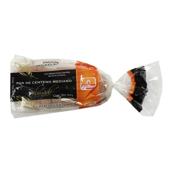 Pan de centeno Fiiller   mediano rebanado 450 g