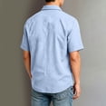 thumbnail image 6 of Mifsaly Boys Button Down Shirts Kids Short Sleeve Collared Blouses Lightweight Relaxed Fit Summer Beach Camp Tops, 6 of 6