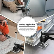 LUCKUP Hand Jack Lifter Arm Tool Lift 2PCS Labor Saving Arm, Multi-Function Height Adjustment Lifting Device for Positioning Aid, Cabinet Jack and Board/Door Lifter Tool, Man's Labor Saving Tool Gift