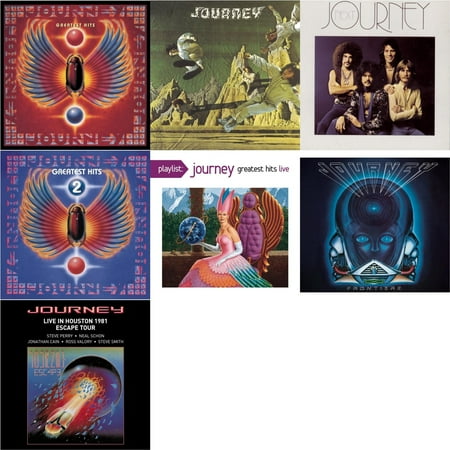 Greatest Hits & Journey & Next & Journey's Greatest Hits Vol.2 & Playlist: Journey Greatest Hits Live & Frontiers & Live In Houston 1981: The Escape Tour [CD Bundle]