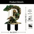 thumbnail image 7 of Uiz Merueh Fairy Garden Statue Outdoor Decor, Garden Accessories Outdoor Decor for Patio, House, Garden, Yard Supplies, 7 of 7