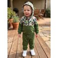 thumbnail image 6 of BemeyourBBs Toddler Baby Boy Deer Hunting Outfit Baby Boys Fall Winter Clothes Camouflage Print Hooded Half Zipper Long Sleeve Sweatshirt and Elastic Waist Pockets Joggers Pants Set, 6 of 9