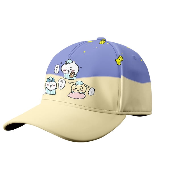 Gorra de béisbol Chiikawas Anime para adultos, tamaño ajustable