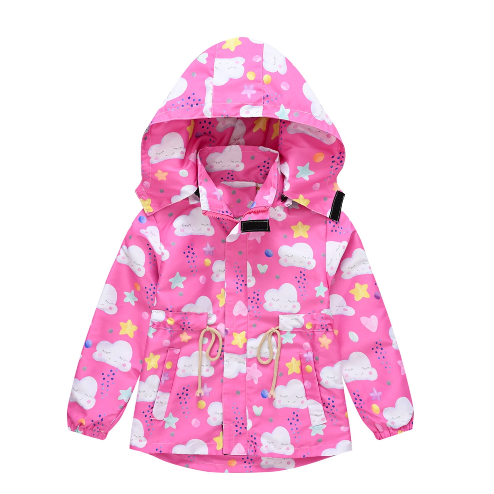 Gubotare Coat For Kids Boys Girls Lightweight Breathable Raincoat  Waterproof Hooded Rain Jacket Windbreaker Easy to Fold,Hot Pink 7-8 Years -  Walmart.com