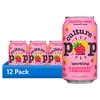 (12 pack) Culture Pop Soda Raspberry Lemonade, Probiotic Soda, 12 fl oz