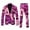 Z01-Purple, variant on Mens Heart Suit Valentines Day Slim Fit Printed Blazer and Pants Love 2 Piece Outfit for Party and Wedding
