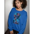 thumbnail image 2 of The Season To Wear Ugly Sweaters Sweatshirt Women -Image by Shutterstock, Female Medium, 2 of 4