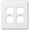 White, variant on Amerelle 935DDW Devon Wallplate, 2 Duplex, Steel, White, 1-Pack