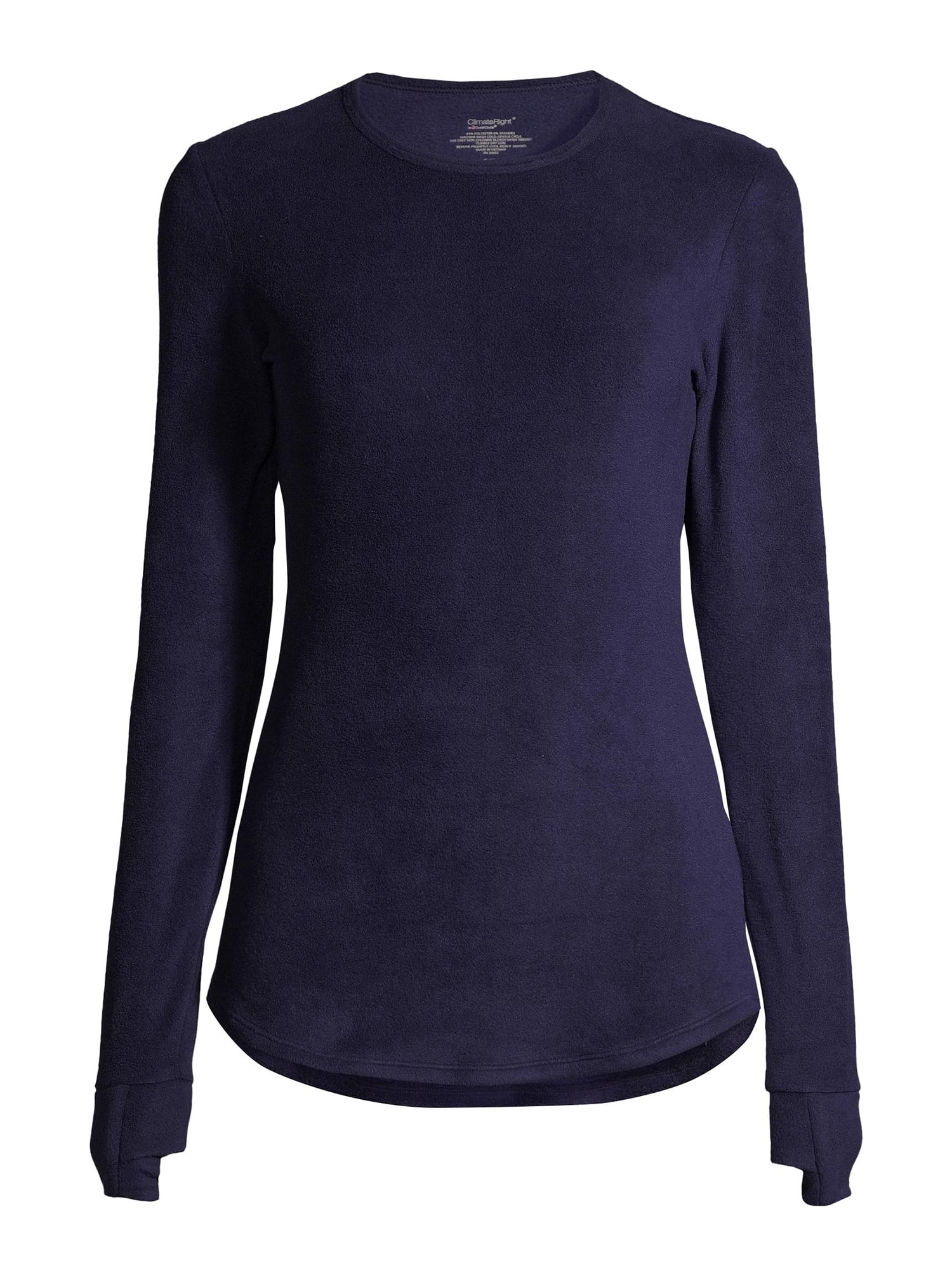 Climateright long sleeve crew stretch fleece hot sale