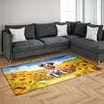 thumbnail image 3 of Vintage Dalmatian Says Hello Mother's Day Summer Sunflower Field Indoor Rug Dog Lover Carpet Living Bed Room Sofa Home Decor - 12005, 3 of 5