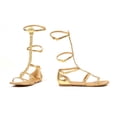 thumbnail image 2 of Morris Costumes Women's Cairo Gold Gladiator Sandal, 2 of 2