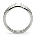 thumbnail image 4 of High polished (no plating) Stainless Steel Ring with No Stone for Women Style TK032, 4 of 5