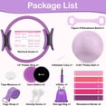 thumbnail image 2 of Kit de Pilates Hoedia para Mujer con Anillo, Pelota, Bandas, Cinta y Más, 2 of 8