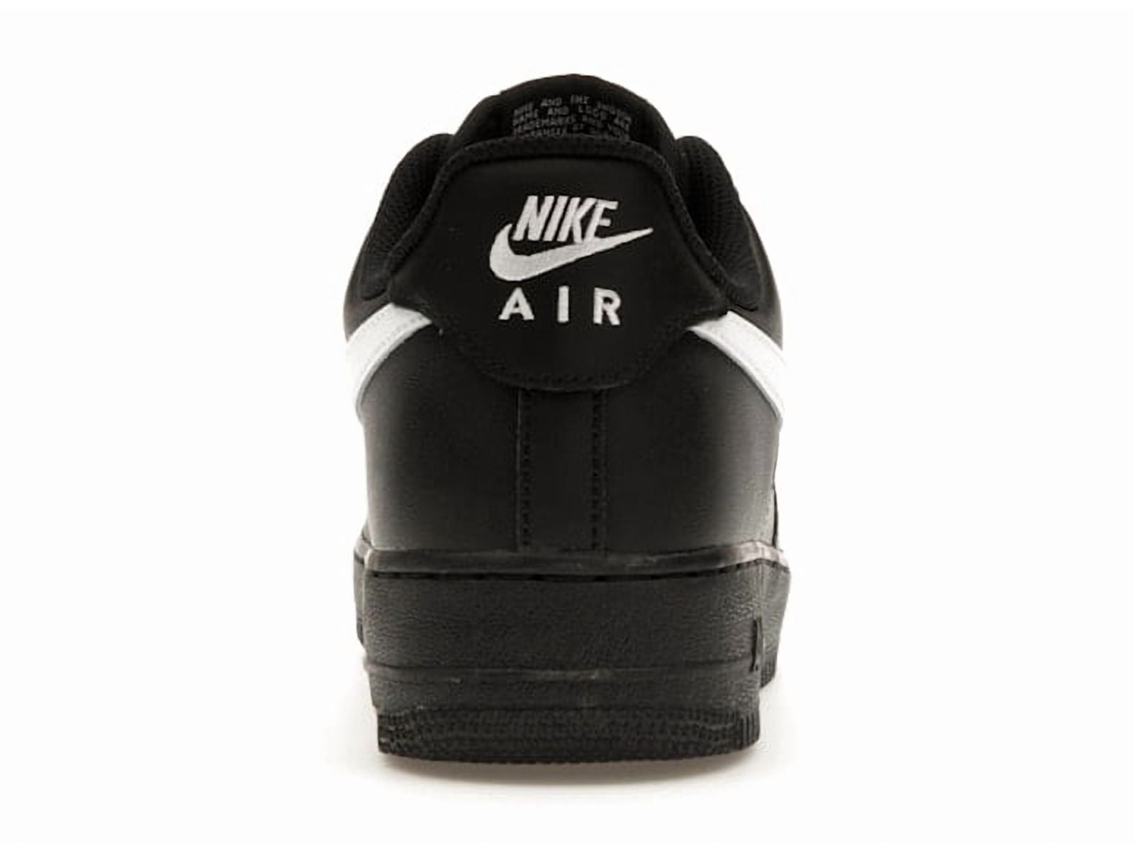 Nike Men's Air Force 1 Low '07 Black White (2023) Shoes, from StockX