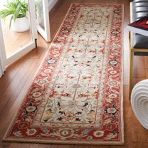 Safavieh Chelsea Quinlan Oriental Runner Rug, Ivory/Red, 2'6" x 10'