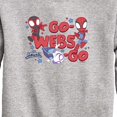 thumbnail image 2 of Spidey and His Amazing Friends - Go Webs Go Graphic Fleece Sweatshirt, 2 of 4