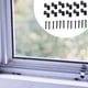 thumbnail image 5 of 12 clips para mosquitera de ventana con tornillos, fáciles de instalar, para invierno Negro, 5 of 6