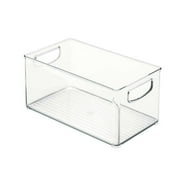 Interdesign 03112 14.5 x 8 x 6 in. Clear Fridge Binz Tray & Bin Set, 2 ...