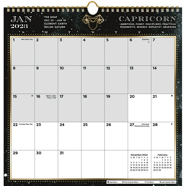 trends-international-2023-astrology-spiral-wall-calendar-walmart-com