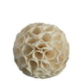 thumbnail image 2 of Vickerman Natural Botanicals 4" Sola Crape Ball. Includes 25  pieces per Pack., 2 of 4