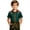 00-Dark Green560, variant on Lullu Boys Western Cowboy Shirt Kids Short Sleeve Button Down Shirt, Sizes 3-14