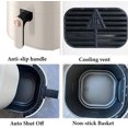 thumbnail image 4 of Smart Compact 7.5L Oil-Free Electric Air Fryer with Timer & Temp Control, Dishwasher-Safe, Fit for 2-4 People, 4 of 7